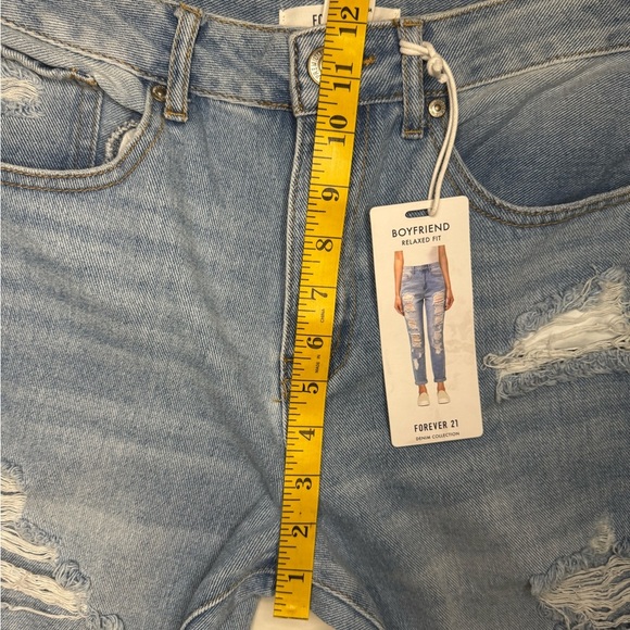 Forever 21 Distressed Blue Jeans Size 28   #28 - Picture 7 of 10